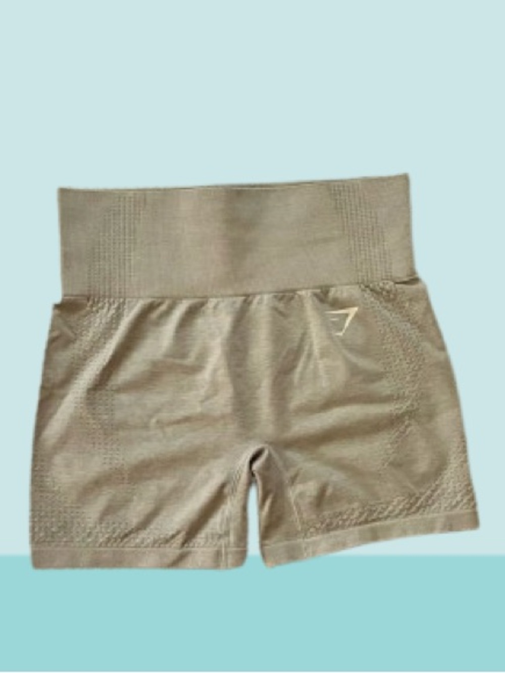 Gymshark Vital Seamless Light Gray Shorts Estimated Size Small